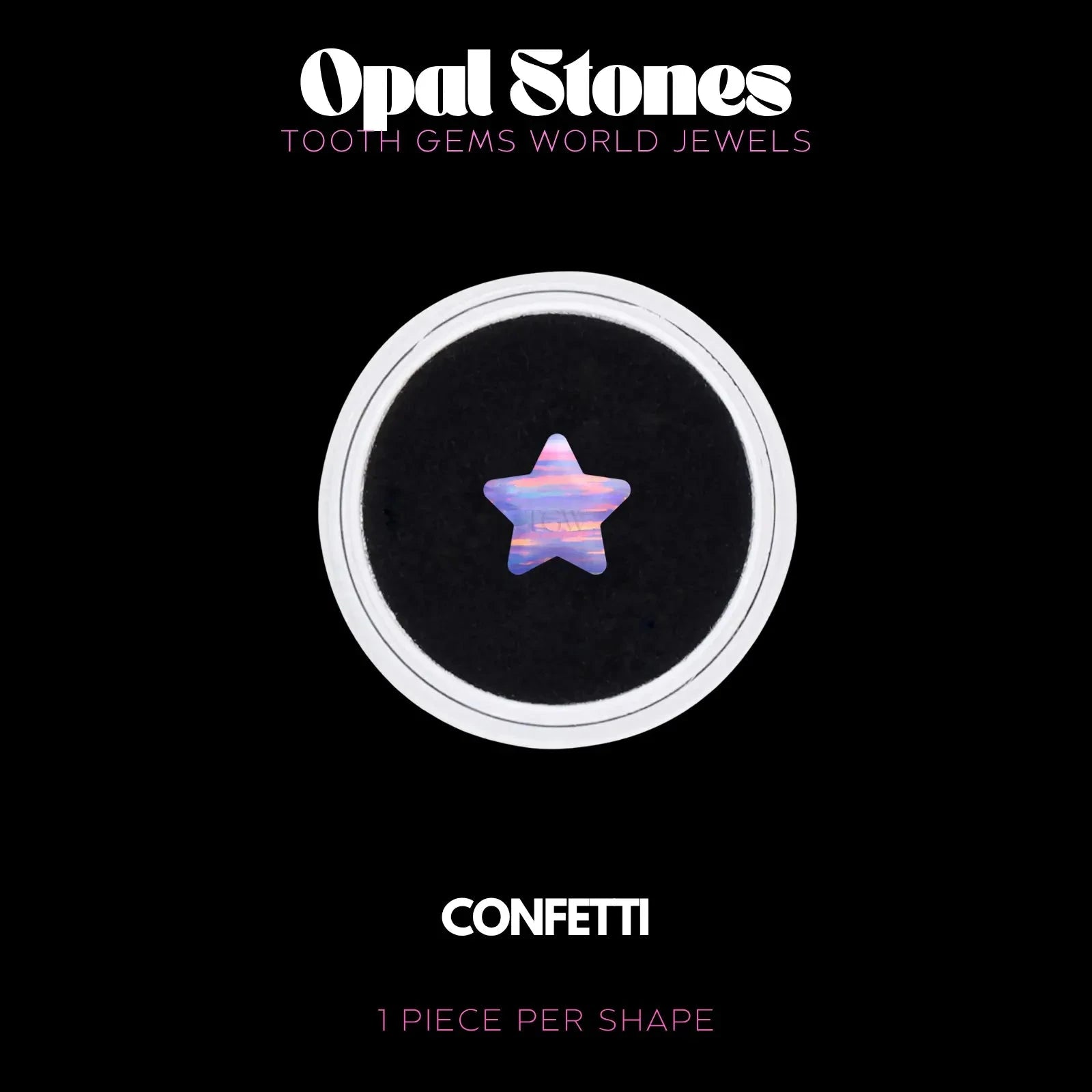 OPALES ÉTOILES CONFETTI