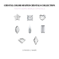 Collection formes Crystal de strass dentaires – Tooth Gems World