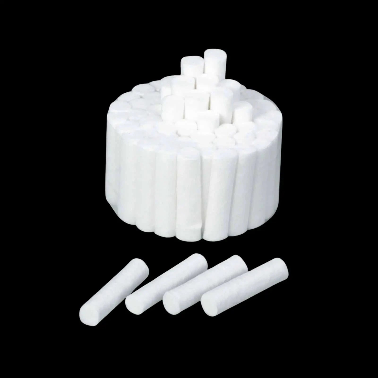 COTONS SALIVAIRES MATÉRIEL DENTAIRE Tooth Gems World Blanc 