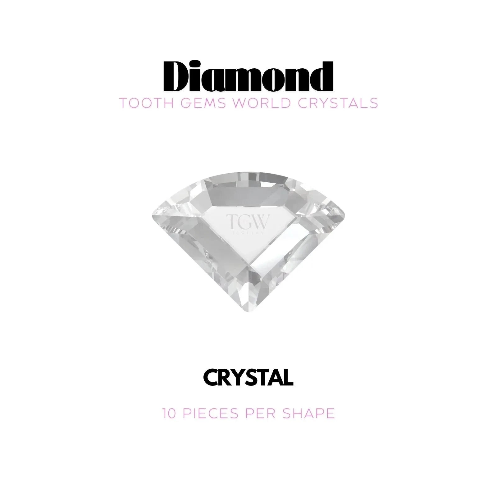 DIAMANT Strass dentaire Tooth Gems World Crystal 