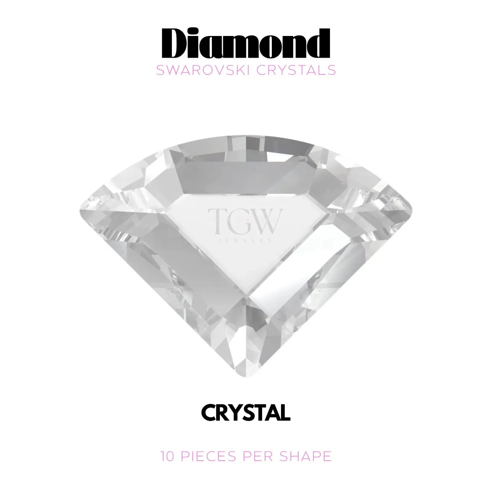 DIAMANT - SWAROVSKI Tooth Gems World Crystal 