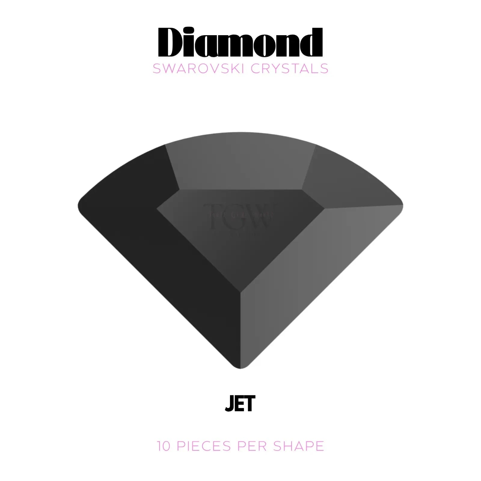 DIAMANT - SWAROVSKI Tooth Gems World Jet 