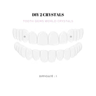 DIY tooth gem kit with 2 gems – Tooth Gems World
