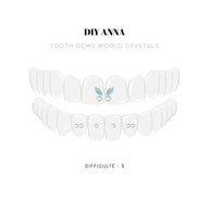 DIY-hammaskorusetti Anna – Tooth Gems World