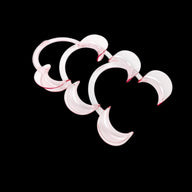 Plastic cheek retractor, pink – Tooth Gems World