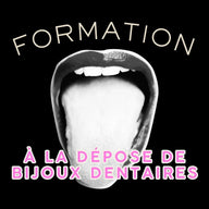 French-language tooth gem removal training image – Tooth Gems World