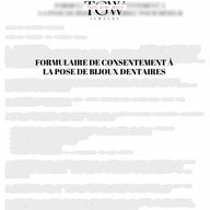 Tooth gem consent forms for adults and minors – Tooth Gems World
