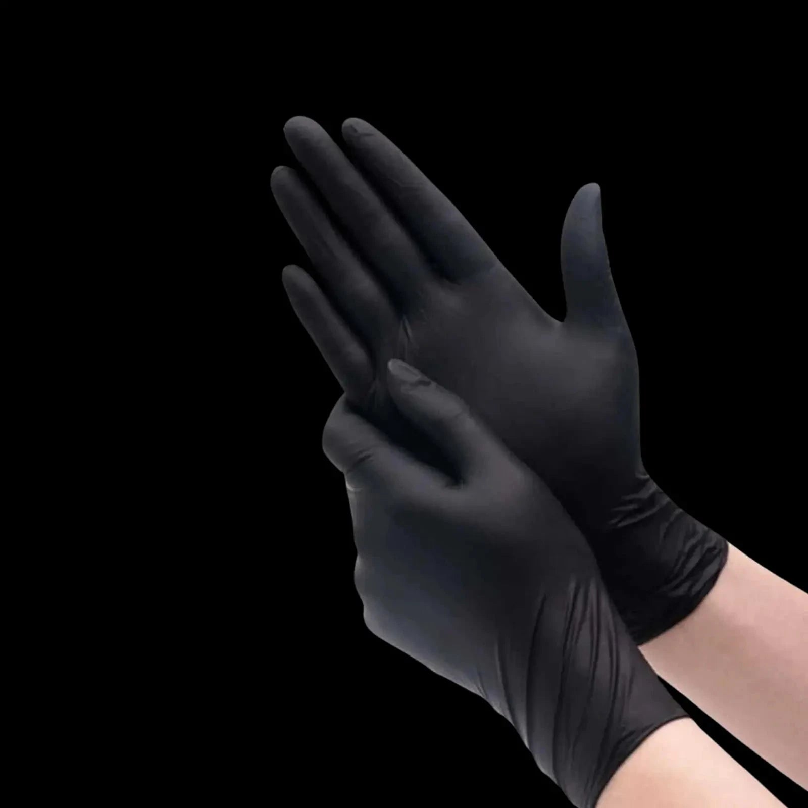 GANTS EN NITRILE Tooth Gems World NOIR 