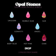Teardrop opal tooth gem – Tooth Gems World