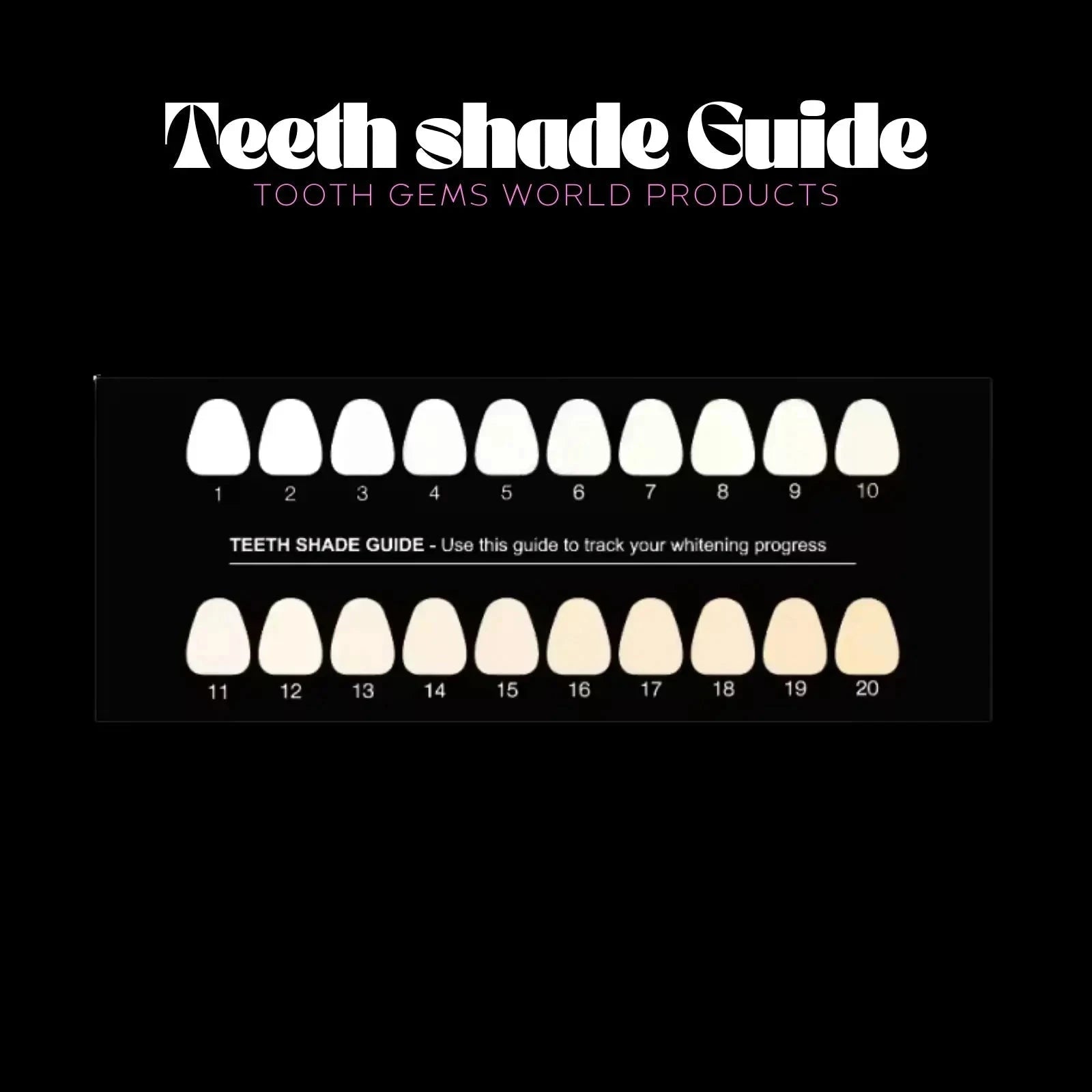 KIT DE BLANCHIMENT DENTAIRE Matériel dentaire Tooth Gems World 