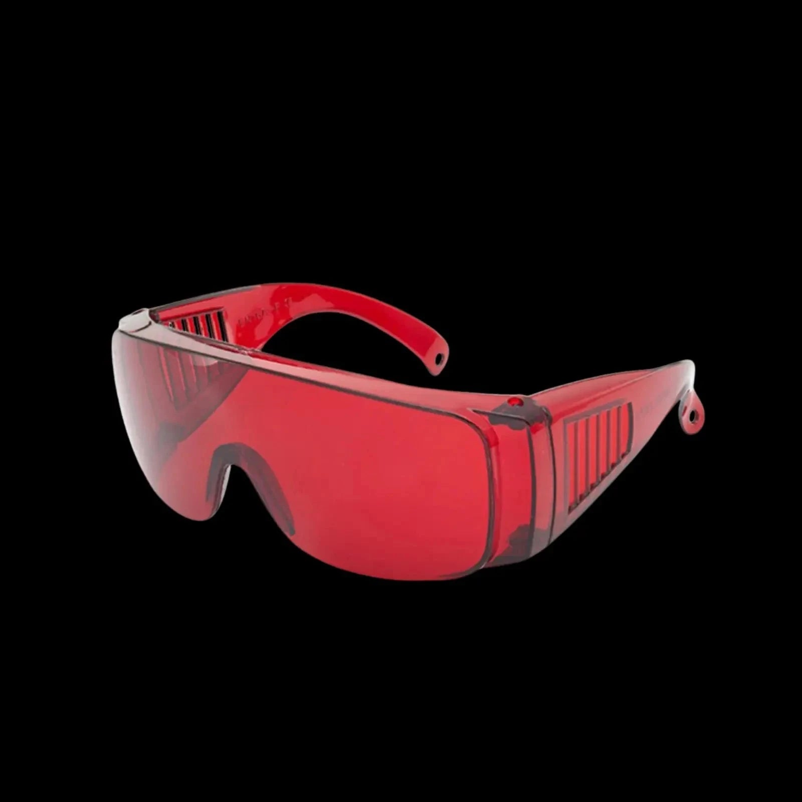 LUNETTES DE PROTECTION UV accessoire dentaire Tooth Gems World ROUGE 