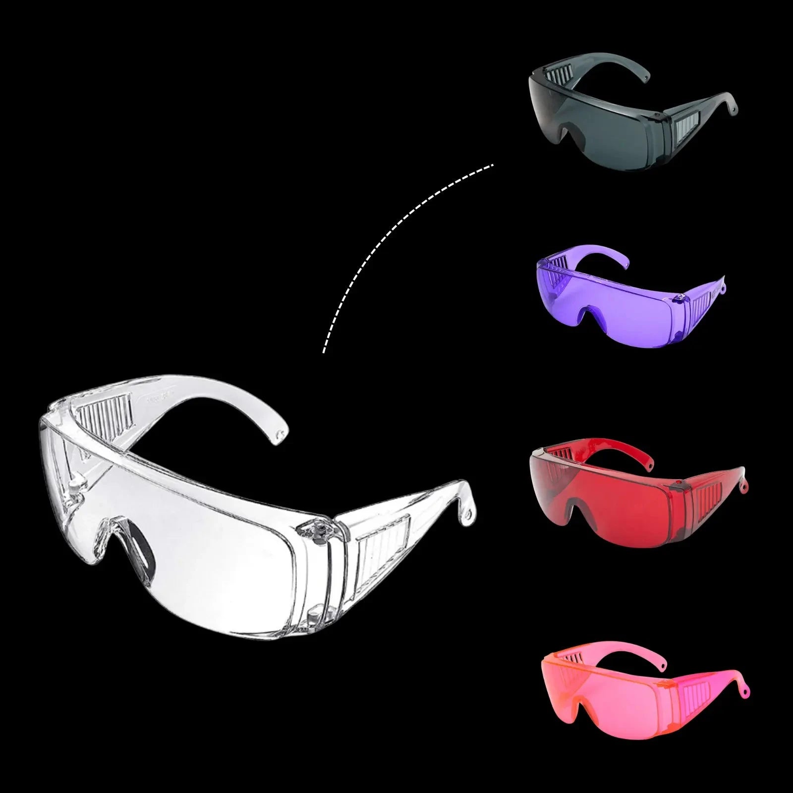 LUNETTES DE PROTECTION UV ACCESSOIRES Tooth Gems World 