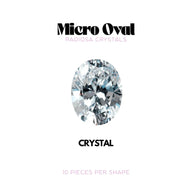 Radiosa Crystals micro ovale Crystal – Tooth Gems World