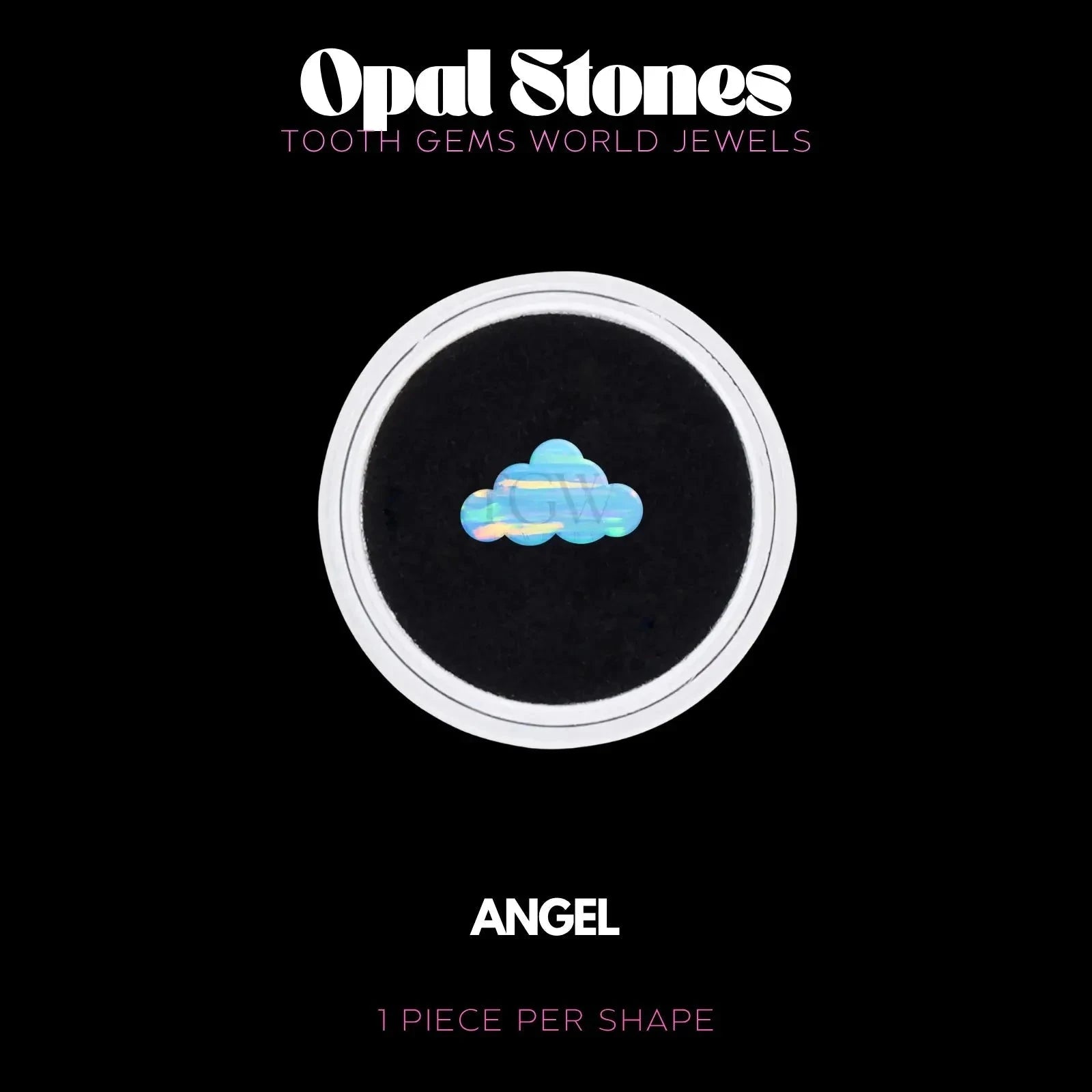 NUAGE - OPALE Bijou dentaire opale Tooth Gems World ANGEL 