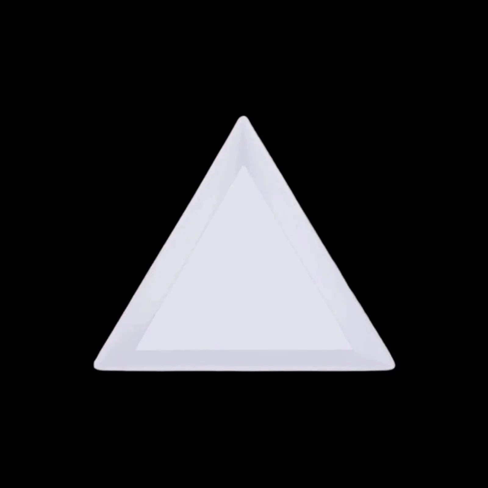 PLATEAUX TRIANGLE accessoire dentaire Tooth Gems World BLANC 