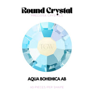 Preciosa Aqua Bohemica AB tooth gem – Tooth Gems World