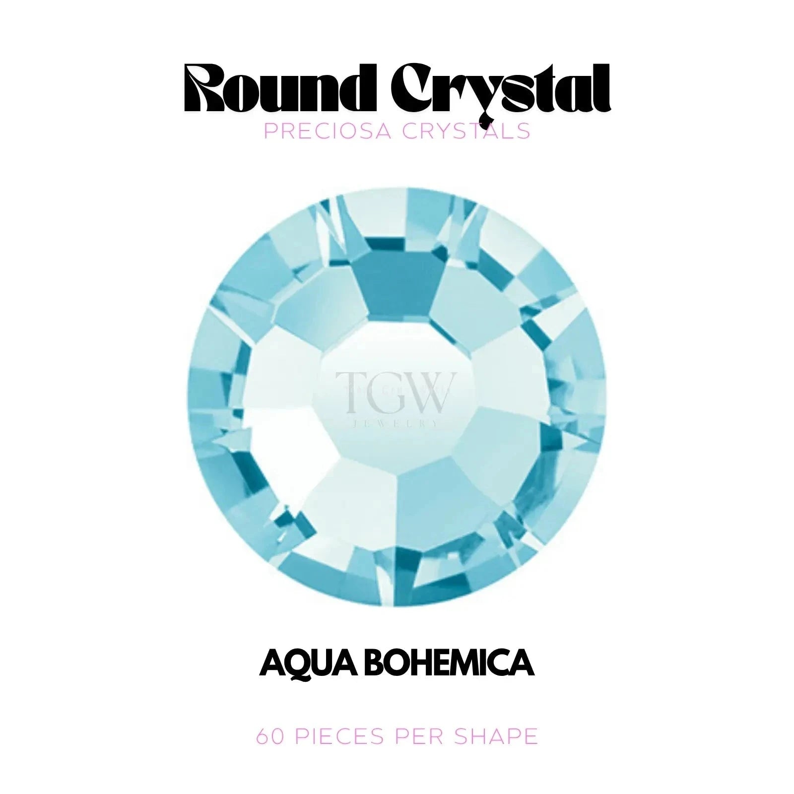 PRECIOSA - AQUA BOHEMICA Strass dentaire Tooth Gems World 