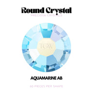 Preciosa Aquamarine AB tooth gem – Tooth Gems World