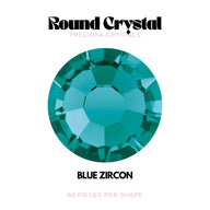Preciosa Blue Zircon tooth gem – Tooth Gems World