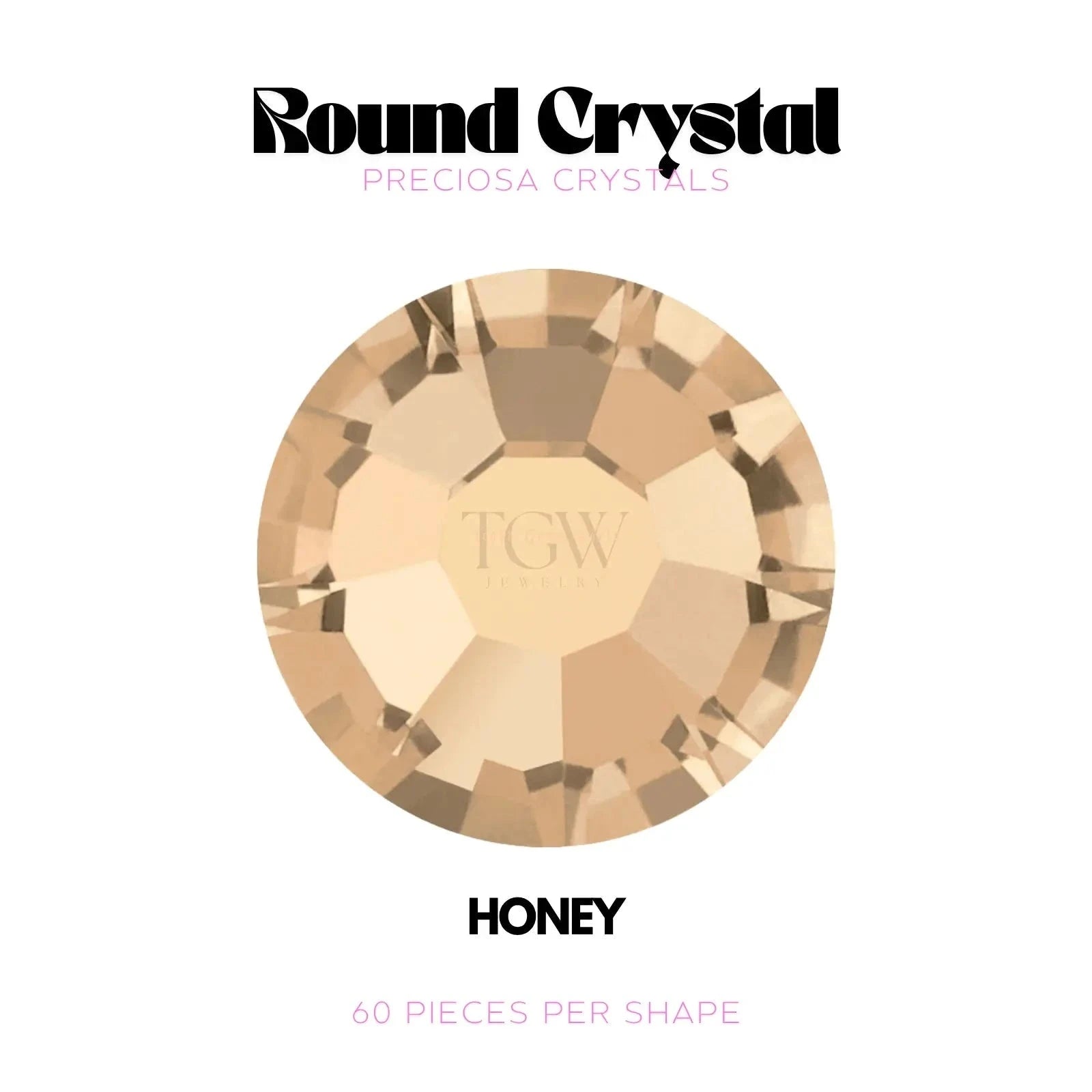 PRECIOSA - HONEY Strass dentaire Tooth Gems World 