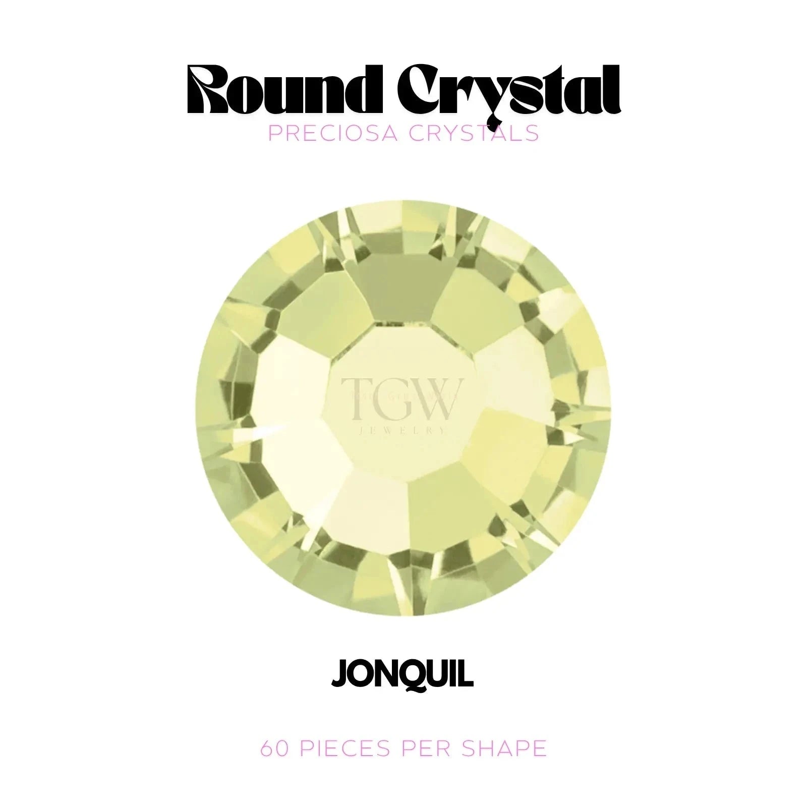 PRECIOSA - JONQUIL Strass dentaire Tooth Gems World 