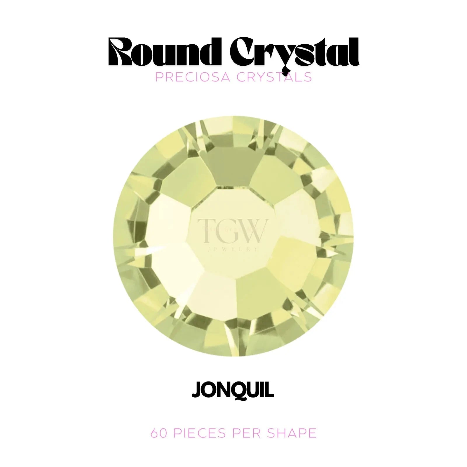 PRECIOSA - JONQUIL STRASS DENTAIRES Tooth Gems World 