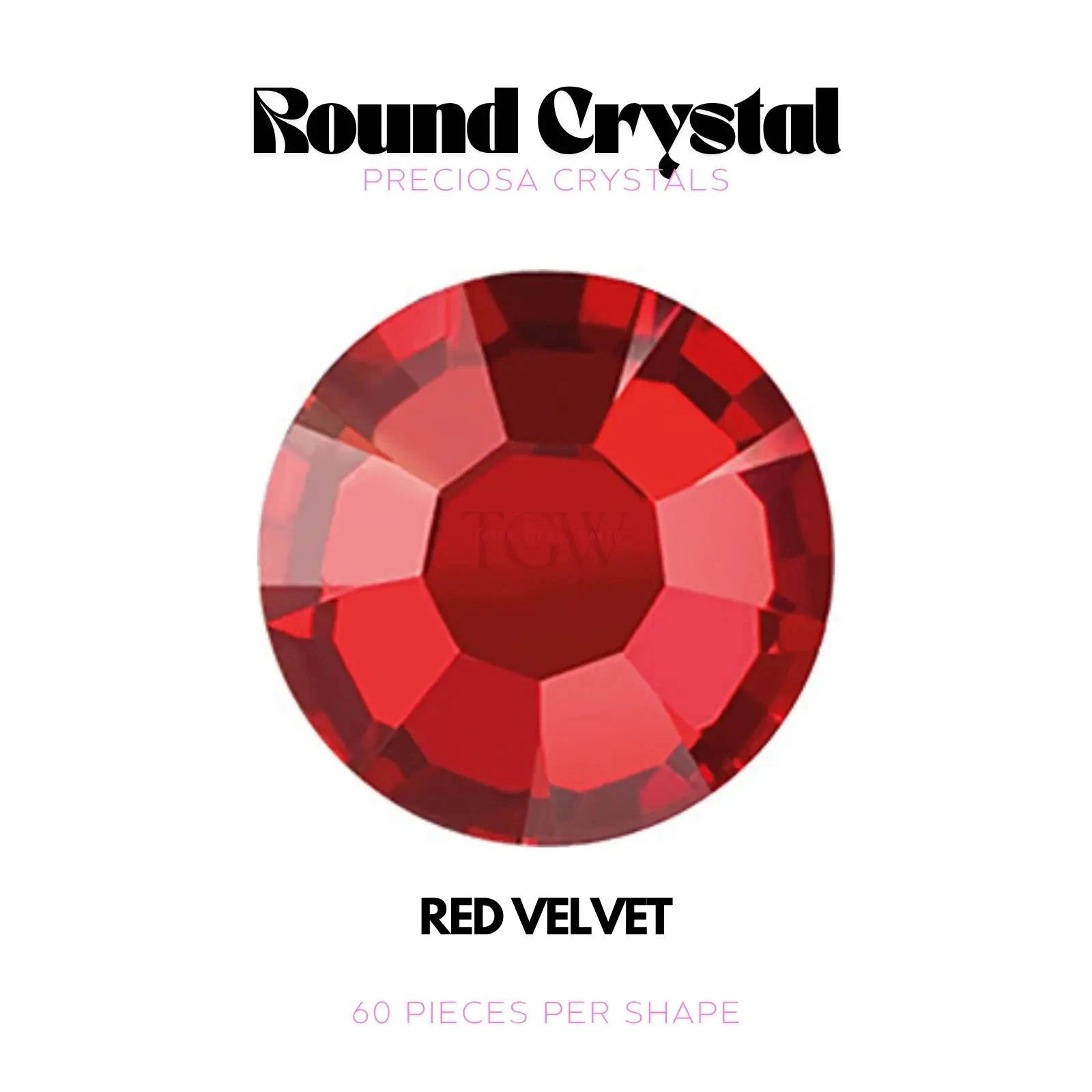 PRECIOSA - RED VELVET Strass dentaire Tooth Gems World 