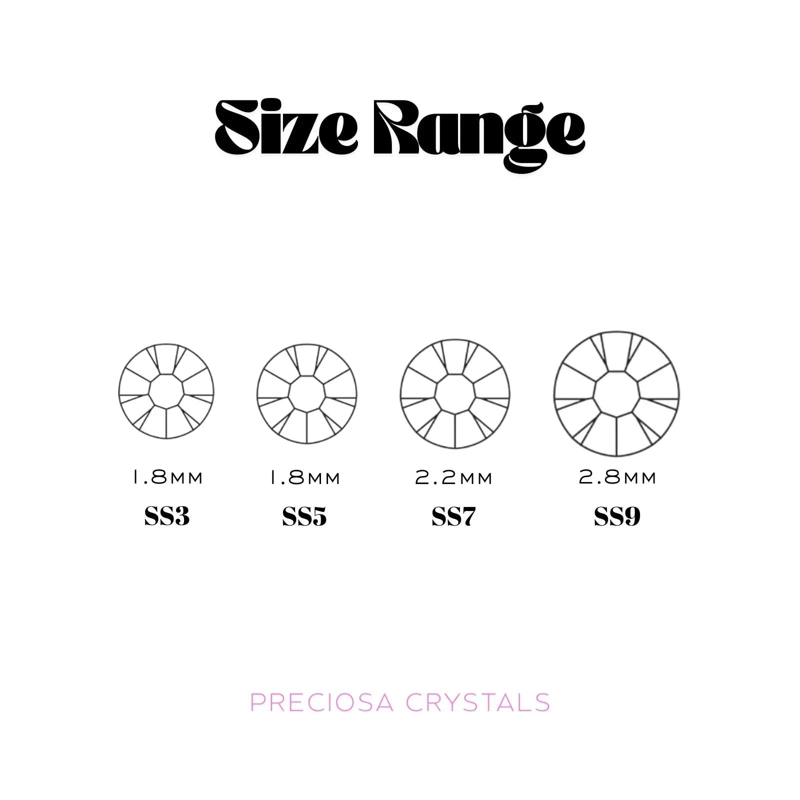 PRECIOSA - ROSE AB Strass dentaire Tooth Gems World 