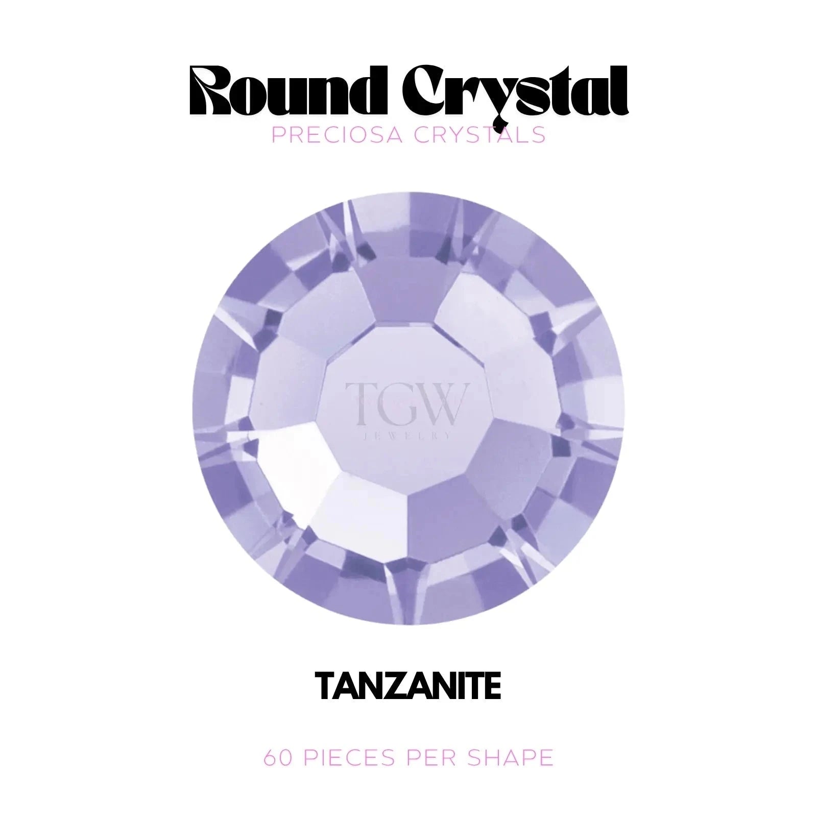PRECIOSA - TANZANITE Strass dentaire Tooth Gems World 