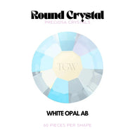 Preciosa White Opal AB tooth gem – Tooth Gems World