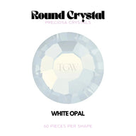 Preciosa White Opal tooth gem – Tooth Gems World