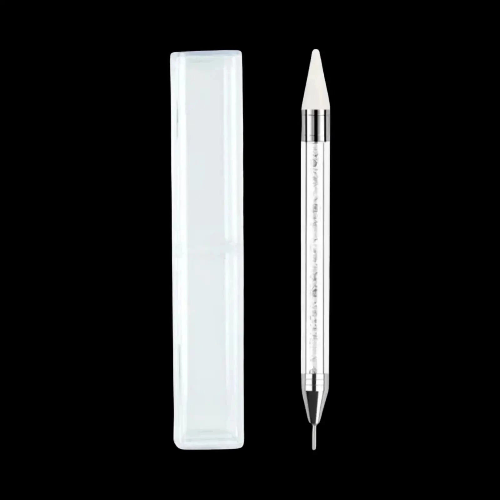 STYLO ATTRAPE STRASS accessoire dentaire Tooth Gems World Blanc 