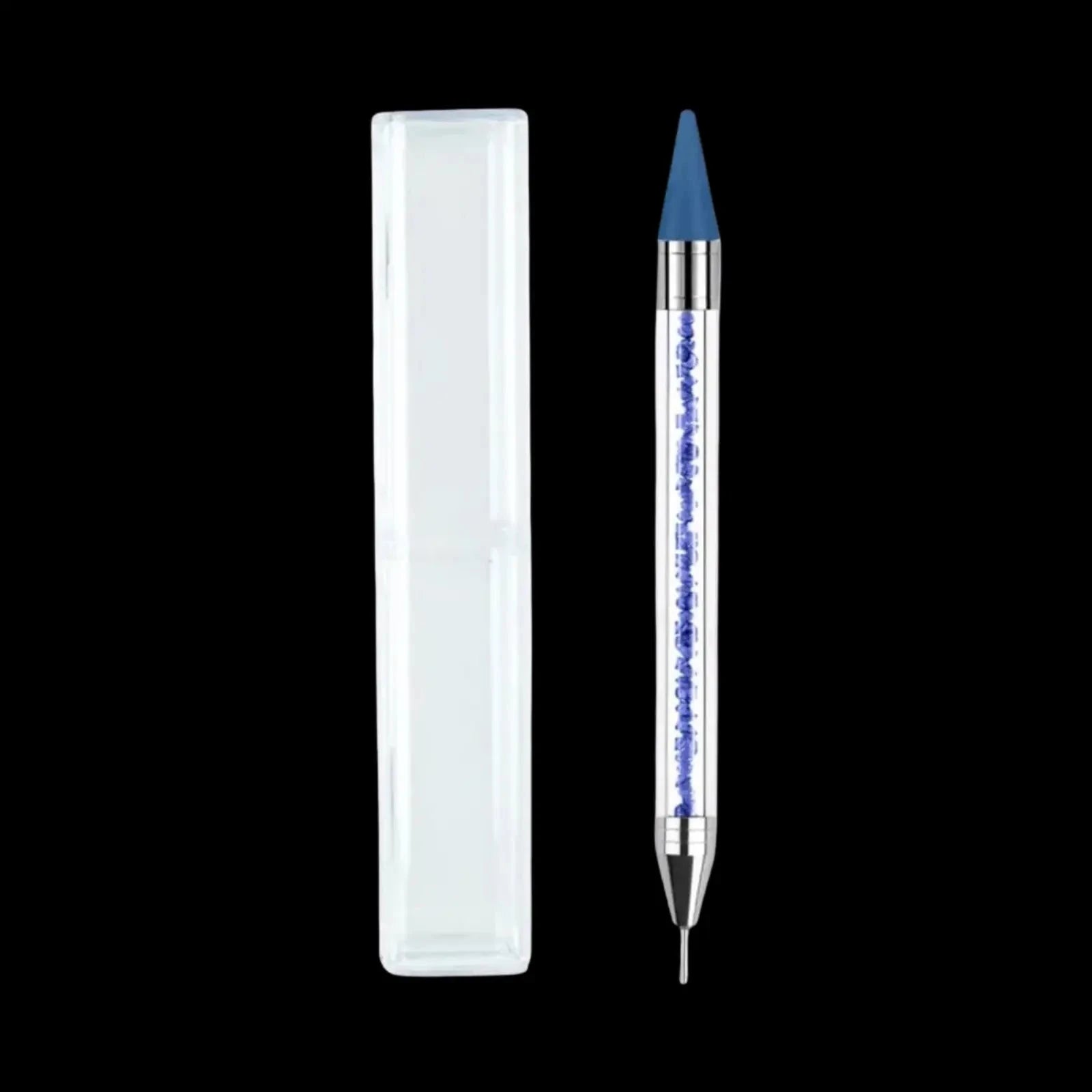 STYLO ATTRAPE STRASS ACCESSOIRES Tooth Gems World Bleu 